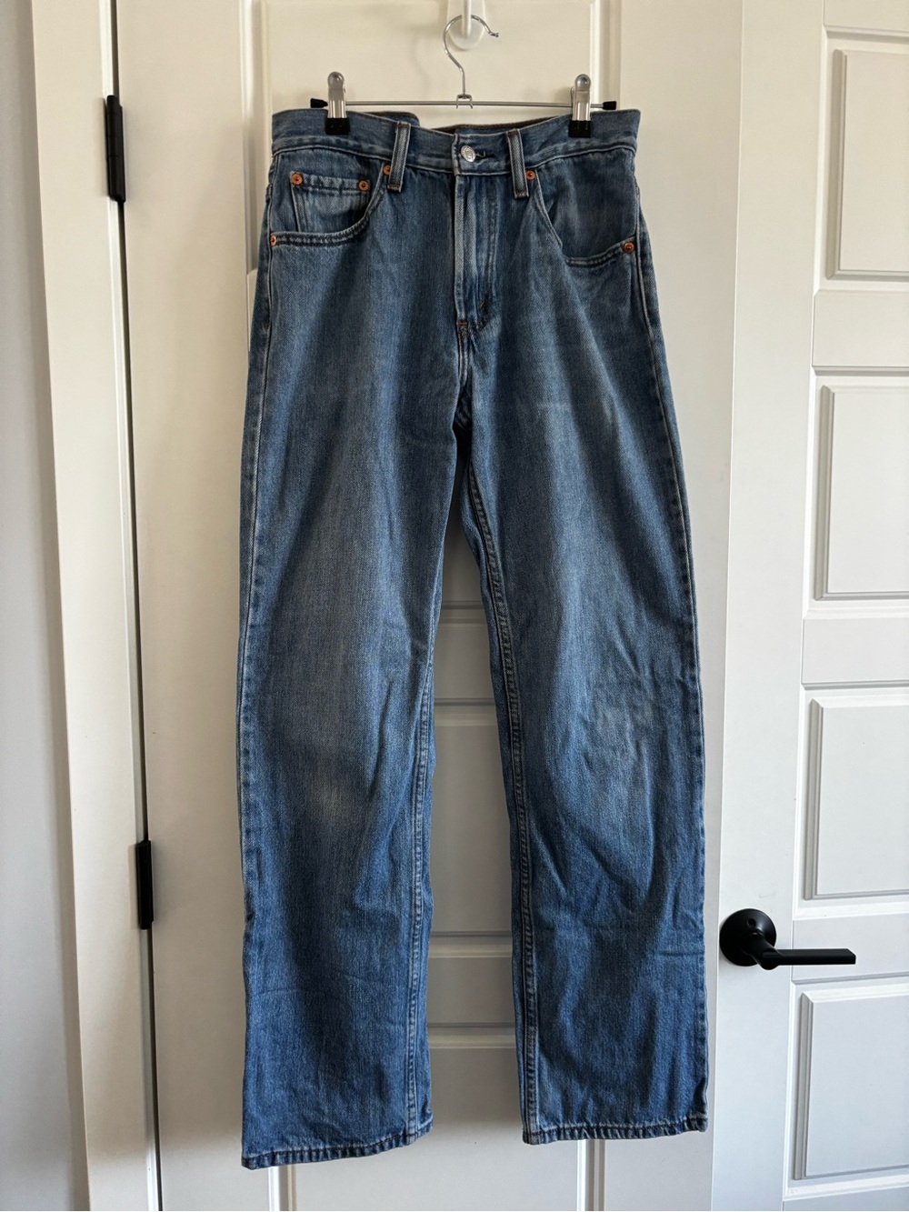 Vintage Levi’s 516 High-Rise Straight Leg Jeans – 100% Cotton 27 28 - Picture 2 of 6